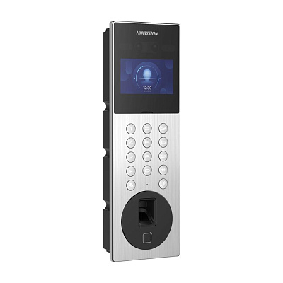 картинка Hikvision DS-KD9203-MFE6 многоабонентская вызывная IP панель с биометрическим считывателем от компании Intant